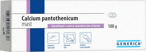 Generica Calcium pantothenicum mast 100g porovnat ceny