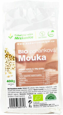 Kukuřičný mlýn Mrzkovice Pohanková mouka hladká BIO 400g porovnat ceny