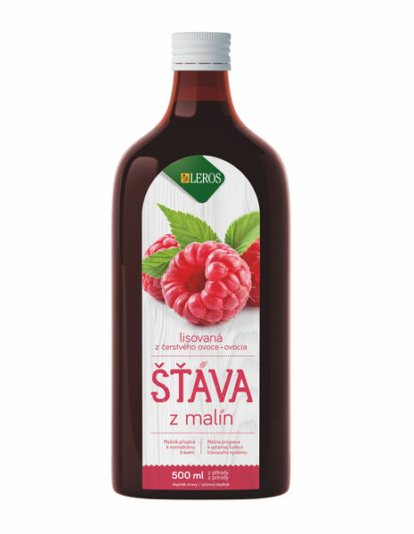 Leros Šťáva z malin 500 ml porovnat ceny