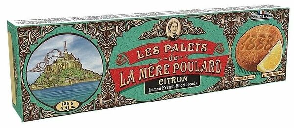 La Mére Poulard Lemon French shortbread papír 125g porovnat ceny