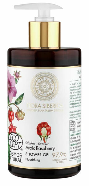 Natura Siberica Výživný sprchový gel Arktická malina 480ml porovnání ceny