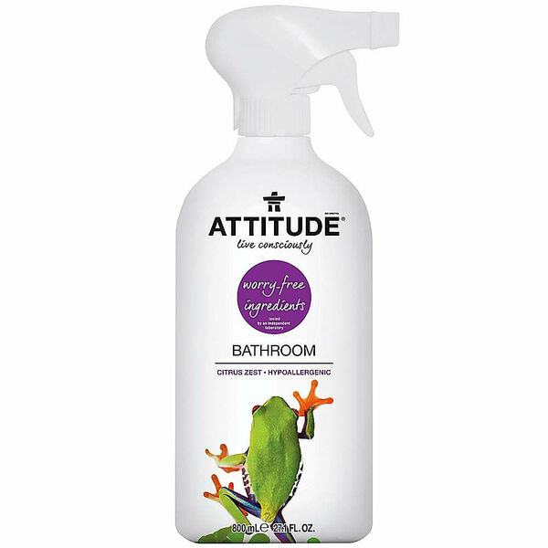 ATTITUDE čistič na koupelny s vůní citronové kůry s rozprašovačem 800 ml porovnat ceny