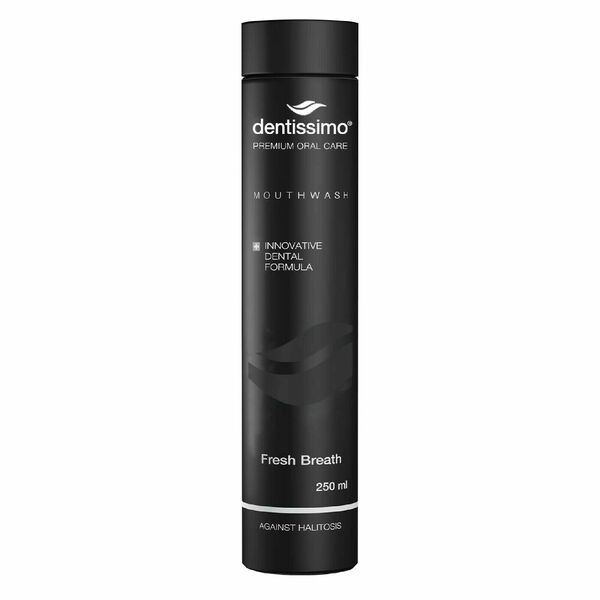 Dentissimo® švýcarská ústní voda Fresh Breath pro svěží dech 250ml porovnat ceny