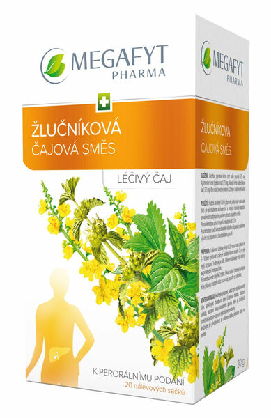 Megafyt Žlučníková čajová směs léčivý čaj 20x1.5g porovnat ceny