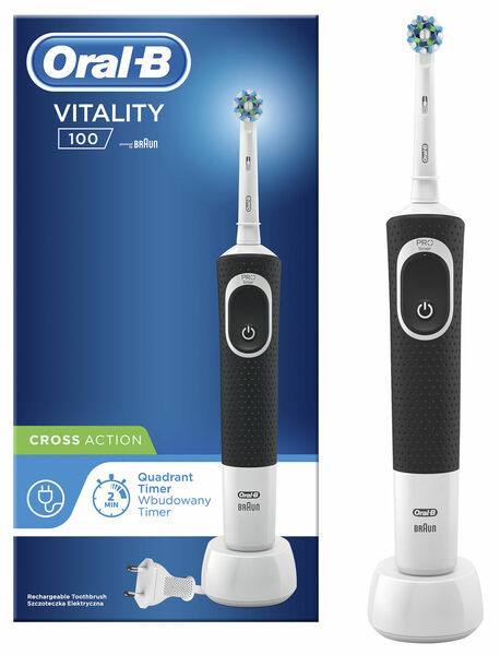 Oral-B Elektrický zubní kartáček Vitality D100 Black porovnat ceny