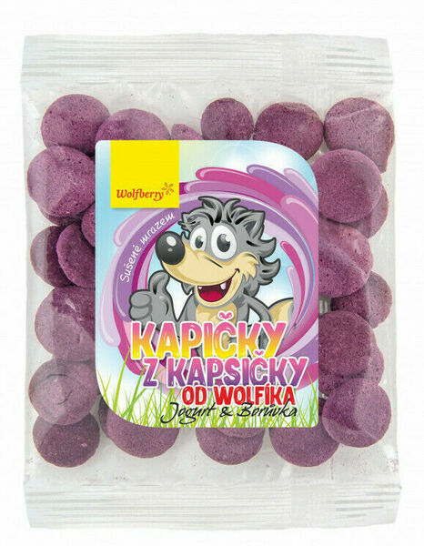 Wolfberry Kapičky z kapsičky od Wolfíka-jogurt, borůvka 17g porovnat ceny
