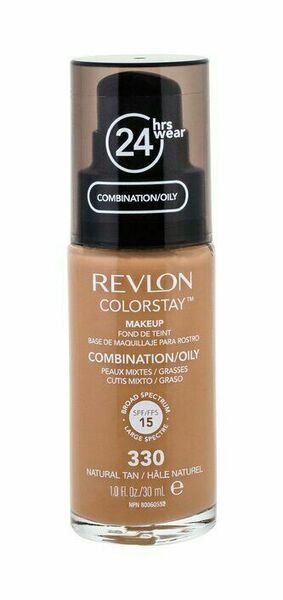 REVLON COLORSTAY M-UP COM/OIL 330 Natural Tan 30ml porovnat ceny