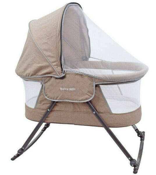 Dětská cestovní kolébka postýlka Baby Mix beige porovnat ceny