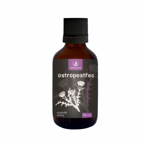 Allnature Ostropestřec bylinné kapky 50ml porovnat ceny