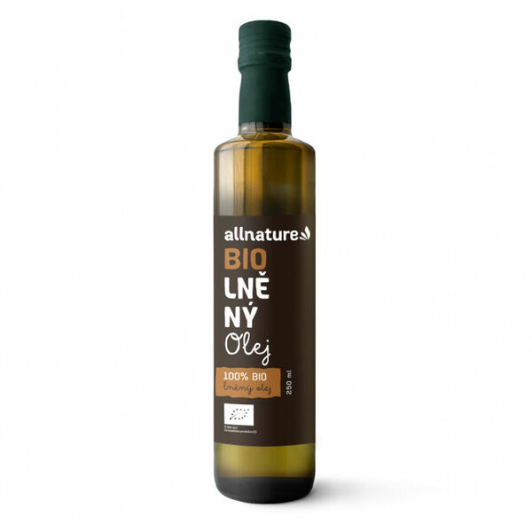 ALLNATURE Lněný olej 250 ml BIO porovnat ceny
