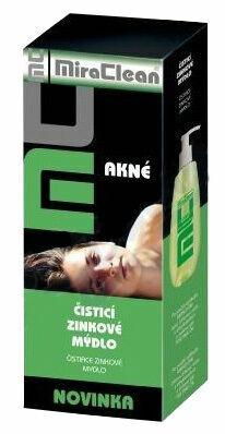 MiraClean Akné čistící zinkové mýdlo 200ml porovnat ceny