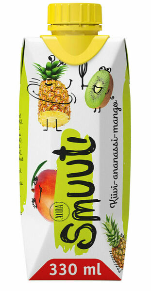 Aura Smuuti Kiwi, ananas, mango 330ml tetra porovnat ceny