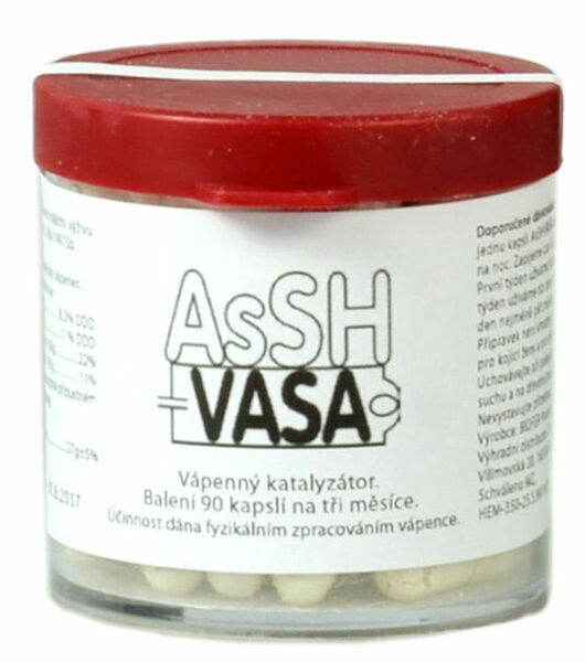 AsSH VASA Vápenný katalyzátor 90 kapslí porovnat ceny