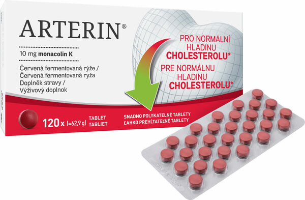 Arterin 120 tablet porovnat ceny