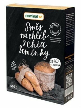 Nominal  Směs na chléb s chia semínky Pro zdraví...500g porovnat ceny