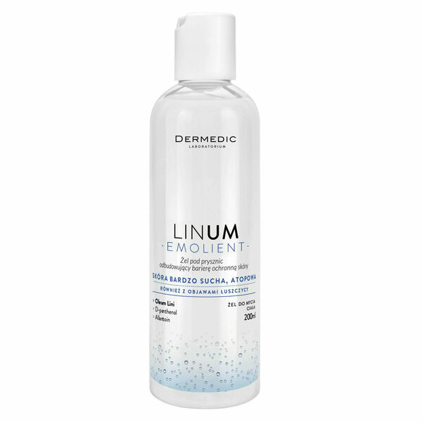 Čistící gel Dermedic Linum Emolient 200 ml porovnat ceny