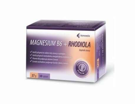 Noventis  Magnesium B6 + Rhodiola 30+10 tablet porovnat ceny