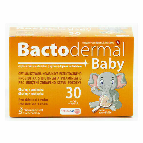 Bactodermal Baby 30 sáčků porovnat ceny