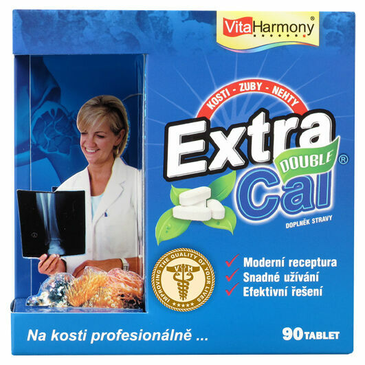 VitaHarmony ExtraCal Double zdraví kostí 90 tablet porovnat ceny