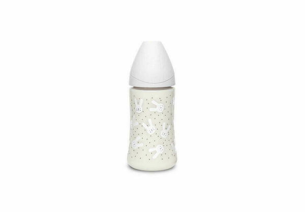Suavinex Hygge Premium Láhev 270 ml 3P králík - šedá porovnat ceny
