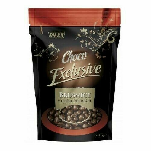 POEX Choco Exclusive Brusnice v hořké čoko.700g porovnat ceny