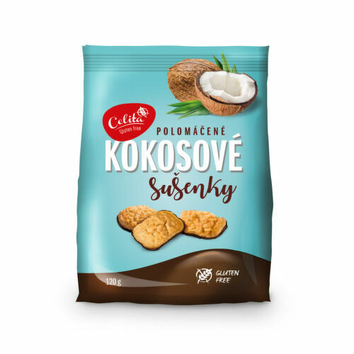 Kokosové sušenky polomáčené 120g porovnat ceny