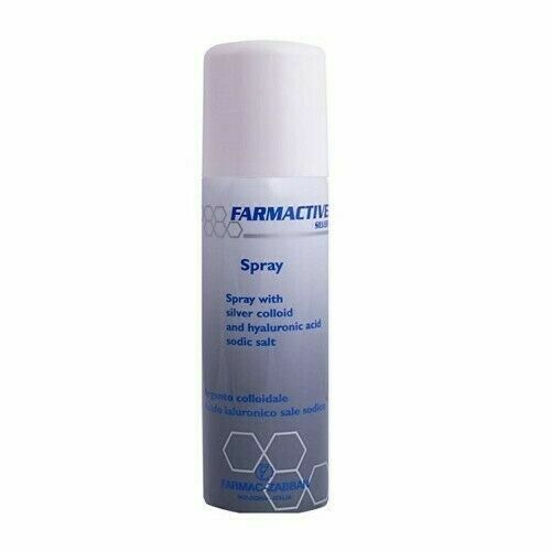 FARMACTIVE SILVER SPRAY SPRAY SE STŘÍBREM A KYSELINOU HYALURONOVOU,125ML,1 porovnat ceny