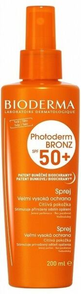 BIODERMA Photoderm Bronz sprej SPF50+ 200ml porovnat ceny
