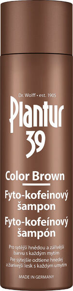 Plantur 39 Color Brown Fyto-kofeinový šampon 250ml porovnat ceny