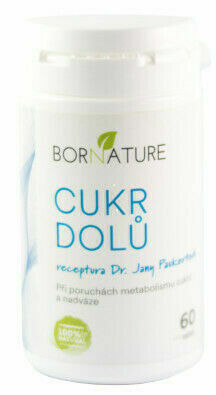 Bornature Cukr dolu 60 tablet porovnat ceny