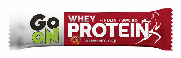 GO ON Proteinová tyčinka s brusinkami a goji 50g porovnat ceny
