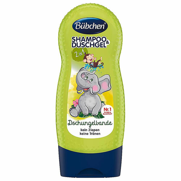 BÜBCHEN Kids Šampon a sprchový gel DŽUNGLE 230 ml porovnat ceny