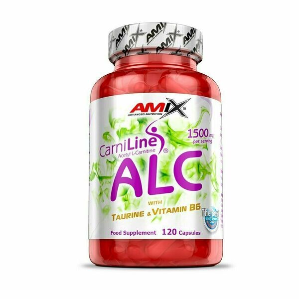 Amix ALC + Taurine & Vitamin B6, 120 kapslí porovnat ceny