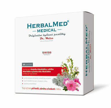 Dr.Weiss HerbalMed Medical 20 pastilek porovnat ceny