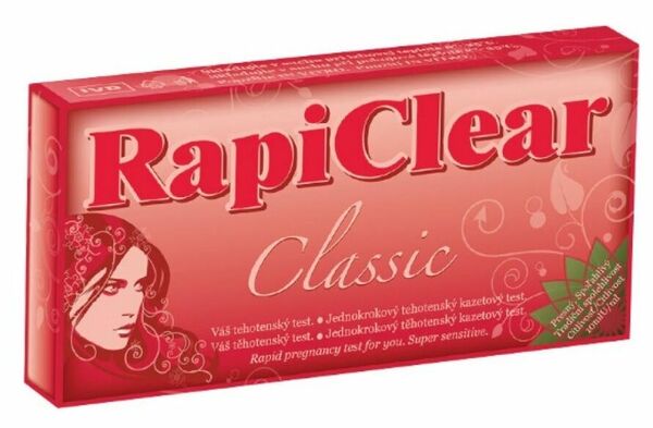 Těhotenský test RapiClear Classic Super Sensitive 1ks porovnat ceny