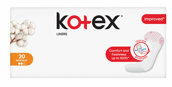 Kotex Normal liners Flat 20ks porovnat ceny