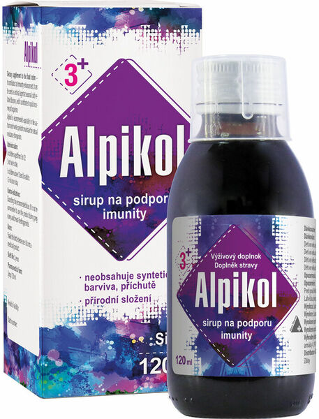 ALPIKOL sirup na podporu imunity 120ml porovnat ceny