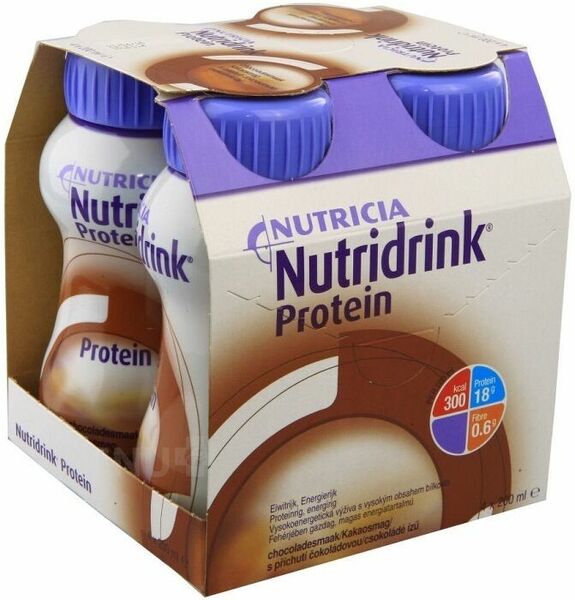 Nutridrink Protein perorální roztok 4x200ml Čokoláda porovnat ceny