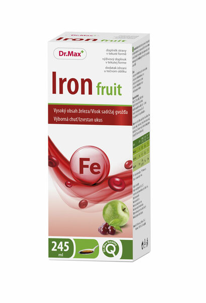Dr.Max Iron fruit 245 ml porovnání ceny