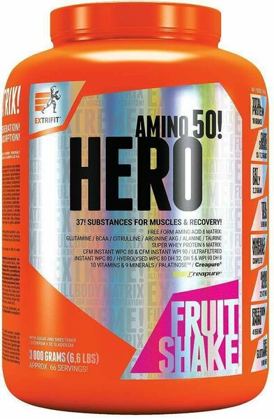Extrifit Hero 3000g ovocný mix porovnat ceny