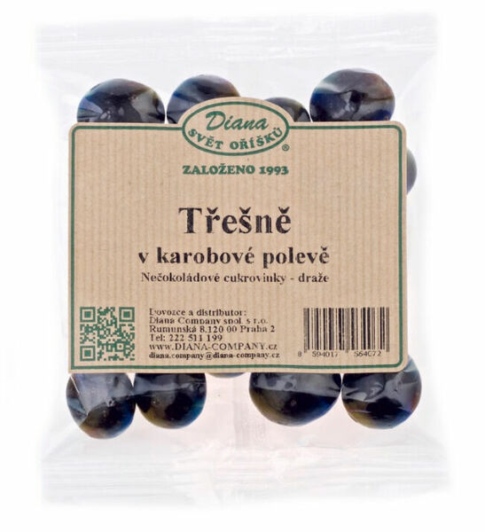 Diana Company Třešně v karobové polevě 100g porovnat ceny