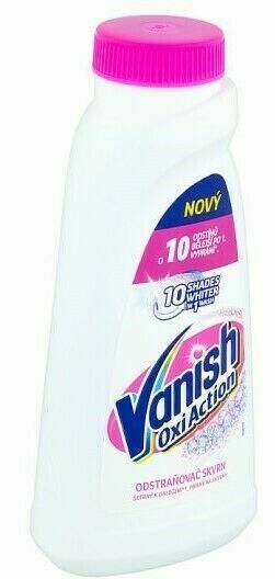 Vanish Oxi Action Tekutý odstraňovač skvrn pro bělení 0,5l porovnat ceny