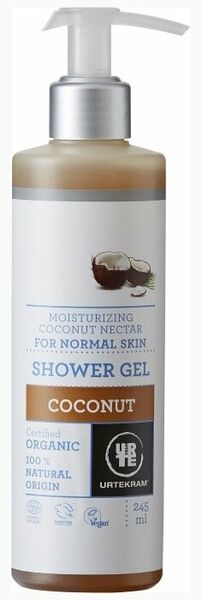 Urtekram  Sprchový gel kokosový BIO 245 ml porovnat ceny
