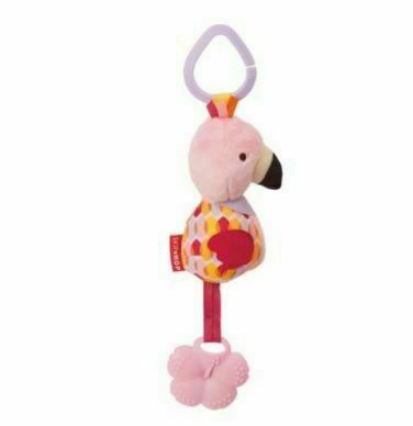 Skip Hop Hračka na C kroužku Bandana Buddies Malý plameňák 0m+ porovnat ceny