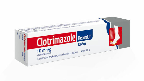 Clotrimazole Recordati 10mg/g krém 20 g porovnat ceny