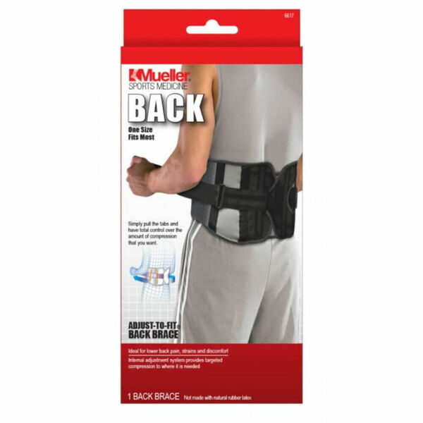 MUELLER Adjust-to-fit Back Support Bederní pás 1 kus porovnat ceny