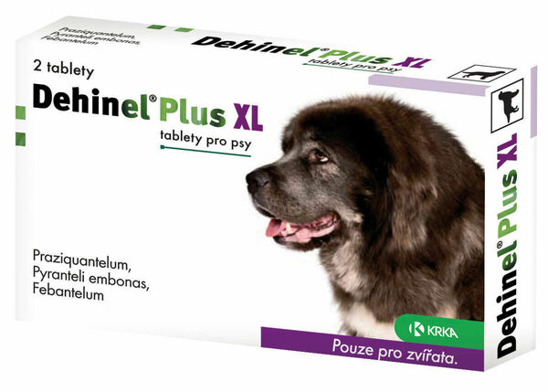 Dehinel plus XL 2 tbl. pro psy porovnat ceny