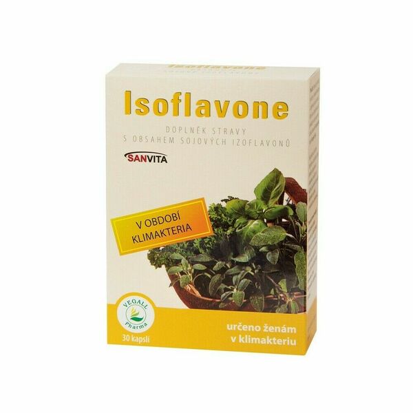 Vegall Pharma  Isoflavone orální tobolky 30 porovnat ceny