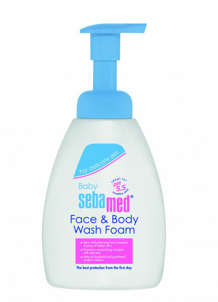 Sebamed Dětská mycí pěna na obličej a tělo 400ml porovnat ceny