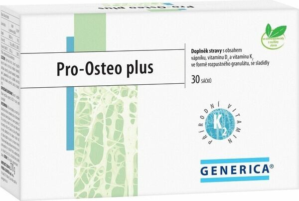 Generica Pro-Osteo plus 30 sáčků porovnat ceny